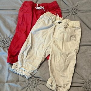 Set of baby chino pants 6-12 mo